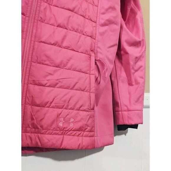 Under Armour Storm Coldgear Infrared Primaloft Womens Jacket Pink XS - Picture 6 of 9